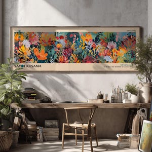 Large Horizontal Japanese Art Print for Living Room
