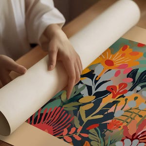 Japandi Wall Art for Bedroom or Hallway