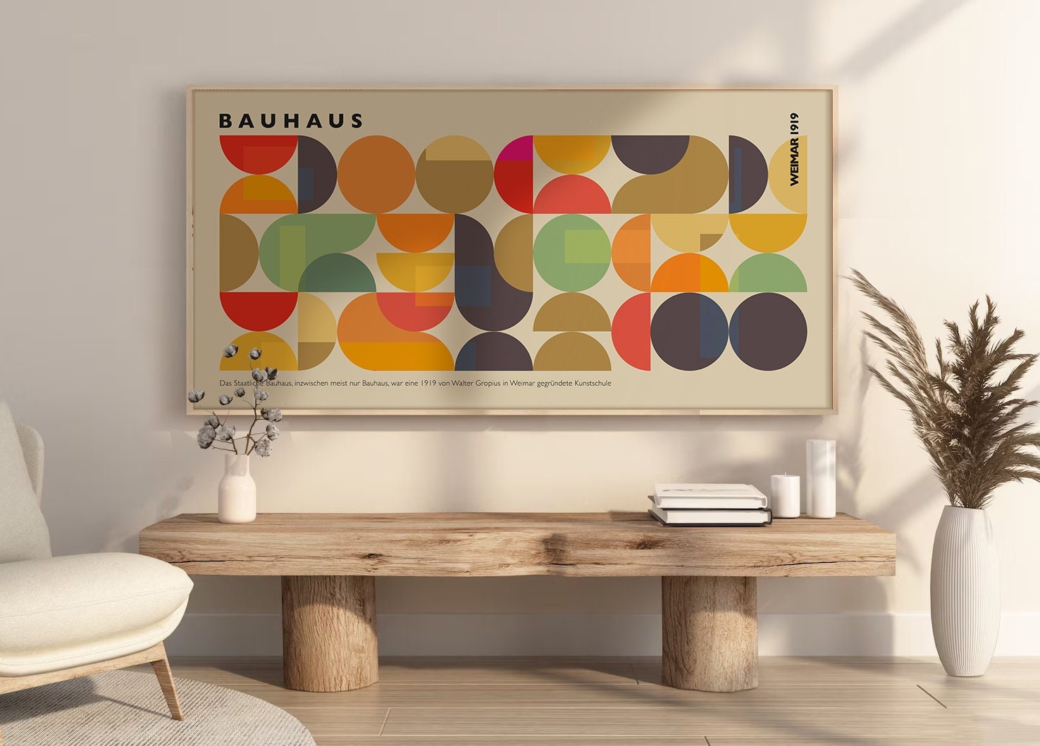 バウハウスプリント、バウハウス展示会ポスター、バウハウス