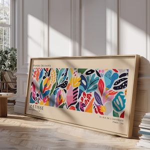 Henri Matisse Print: Colorful Cutouts, Modern Gallery Wall Art image 3