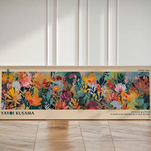Panoramic Japanese Wall Art for Japandi Interiors