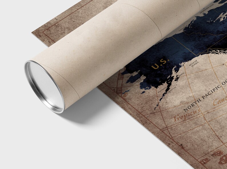 Extra Large World Map Navy Blue - Il 794xN.4623082941 3kfb