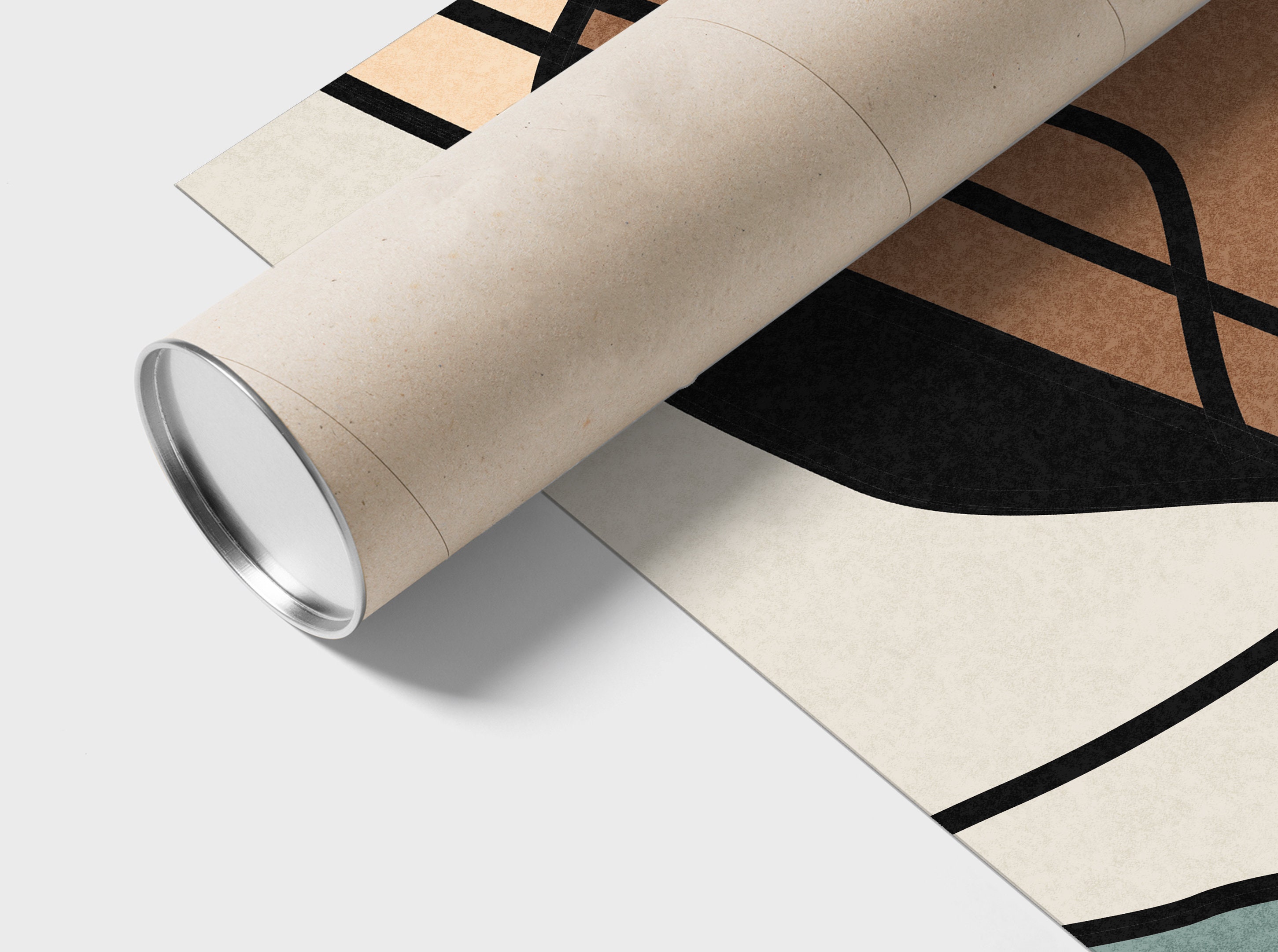 Large Line Art Modern Art Poster Print Abstract Wall Art Boho Etsy