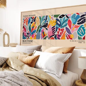 Henri Matisse Print: Colorful Cutouts, Modern Gallery Wall Art image 7