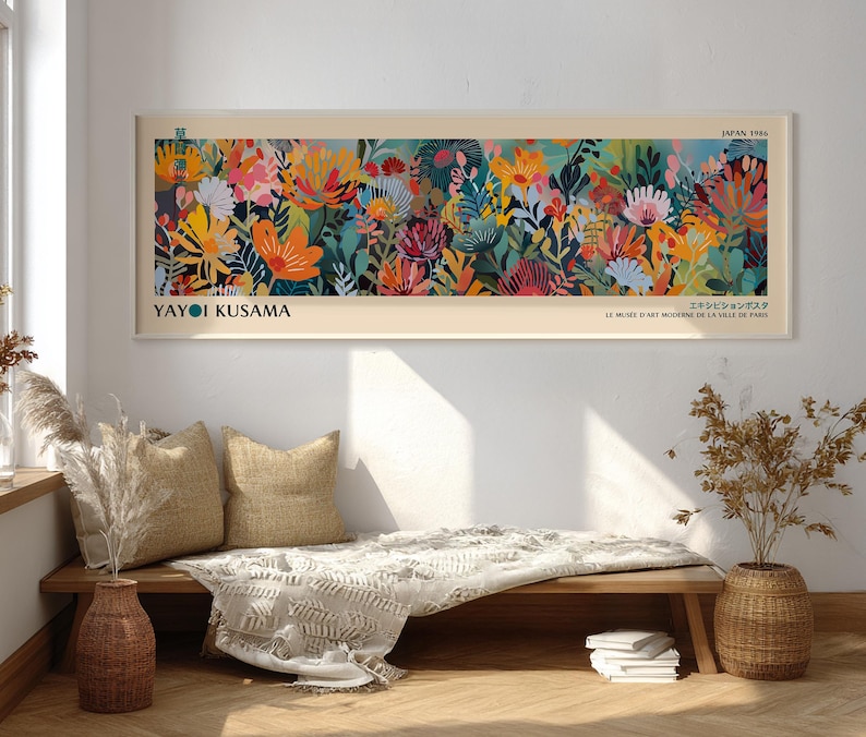 Modern Wabi Sabi Wall Decor, Neutral Background