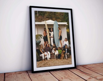 Slim Aarons Laguna Beach Print, Vintage Summer Poster, Luxury Lifestyle Photography, Digital Download