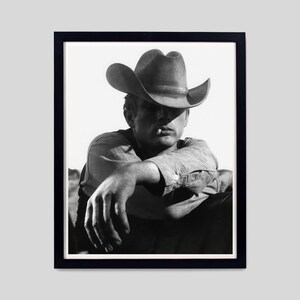 Cowboy Smoking Poster, Black and White, Cowboy Print, Vintage Photography, Printable Western Wall Art, Old Hollywood Decor, Digital Download