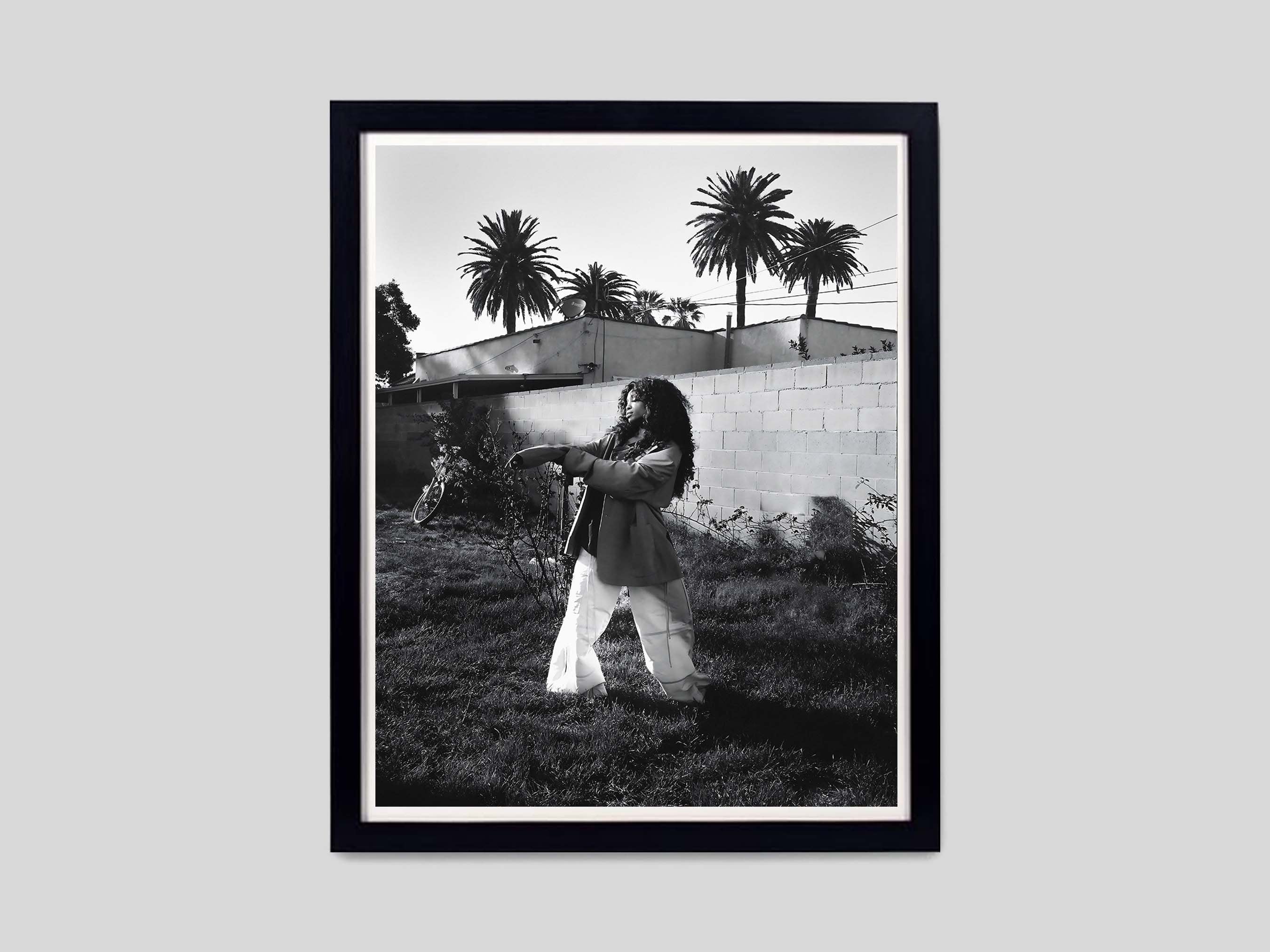 SZA Poster, SZA Print, Black And White, Album Cover Poster