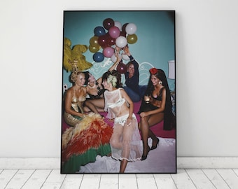 Slim Aarons Party in Acapulco Print, Hypebeast Room Decor, Vintage Photography Prints, High Society Print, Y2k Room Decor, Digital Download