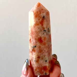 SUNSTONE Tower 91g | Natural Genuine Crystal | Hand-picked | AU