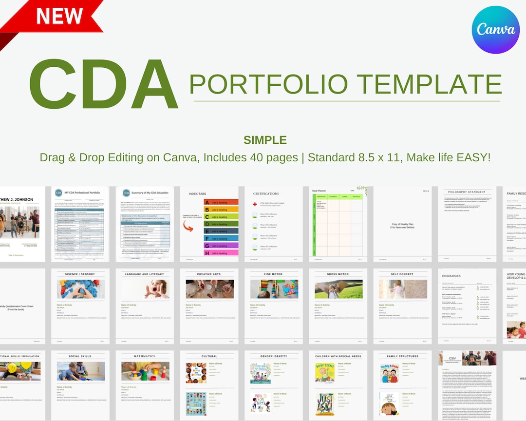 CDA Professional Portfolio Template Canva Portfolio Template cda-professional-portfolio-template-canva-portfolio-template