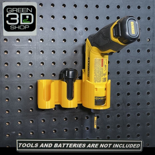 for Dewalt Gyroscopic Screwdriver 8V Max Peg board  or flat Wall mount tool holder DCF680 Free Ship