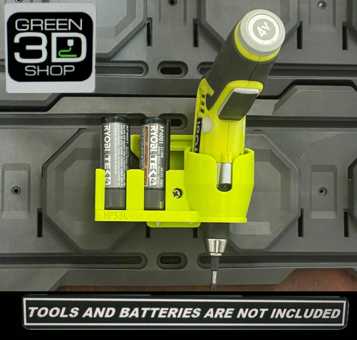 Ryobi Tek4 Screwdriver 4V HP53L HP53LK and Battery- Link, Ikea