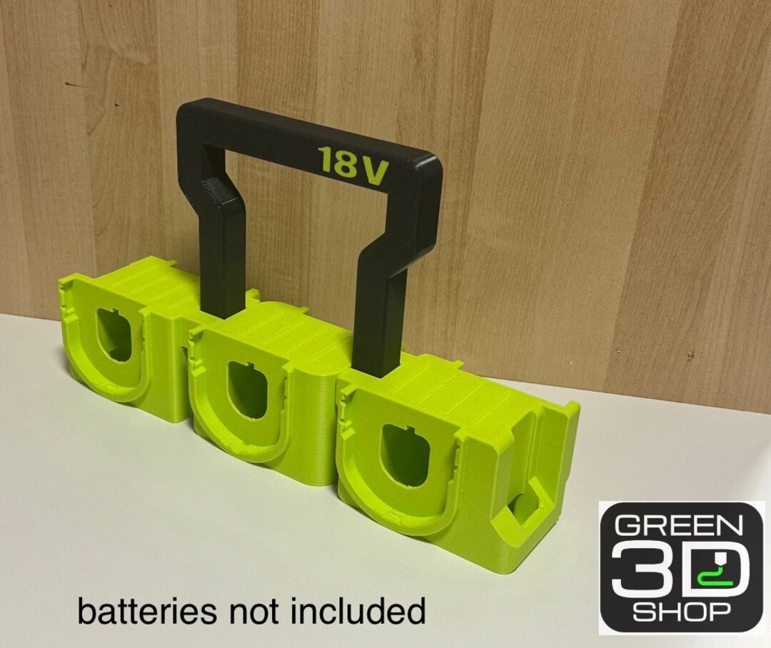 Ryobi Battery Rack System Mobile Rack for Ryobi 18v Battery 6 Pack Free Shipping - Etsy