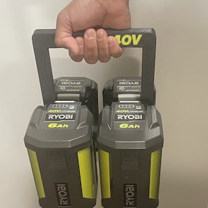 Ryobi Battery Rack System Mobile Battery Rack Carrier Caddy for RYOBI 40V - Etsy
