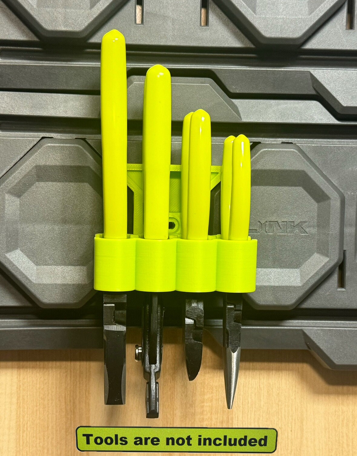 Tool Holder Rack for the Ryobi High Leverage Plier Set