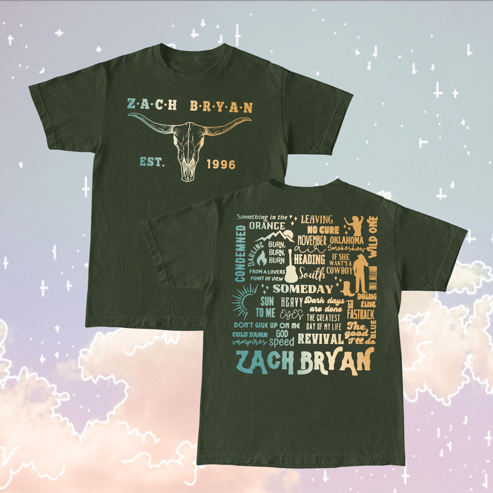 Zach Bryan The Quittin Time Tour 2024 Shirt, Zach Bryan Double Sided T-Shirt