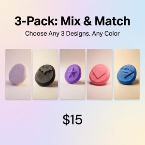 Dexcom G7 Cover - 3 Pack – CLIP ON – Mix & Match Designs