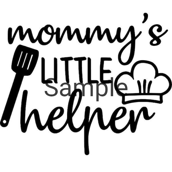 Grandmas Little Helper Svg Etsy