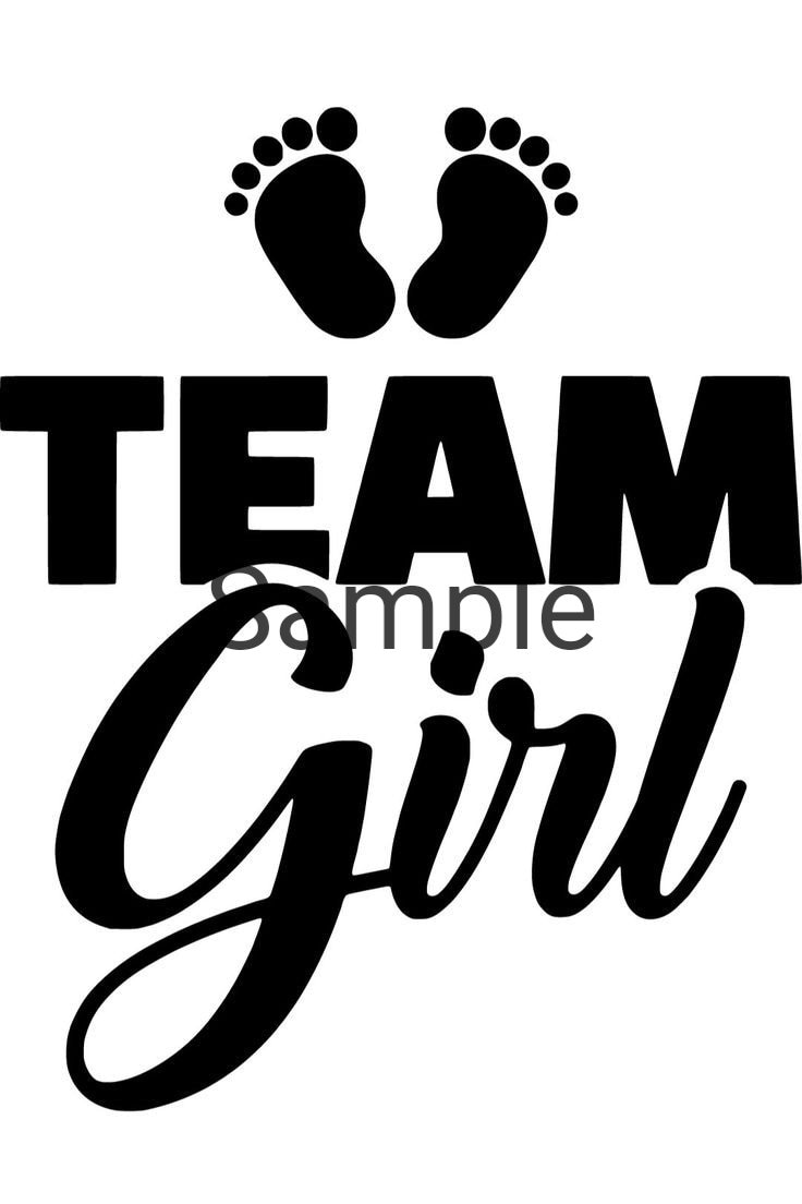 Team Girl Svg Jpg Dxf and Png Etsy