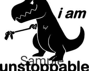 I&#39;m unstoppable svg, jpg,dxf and png