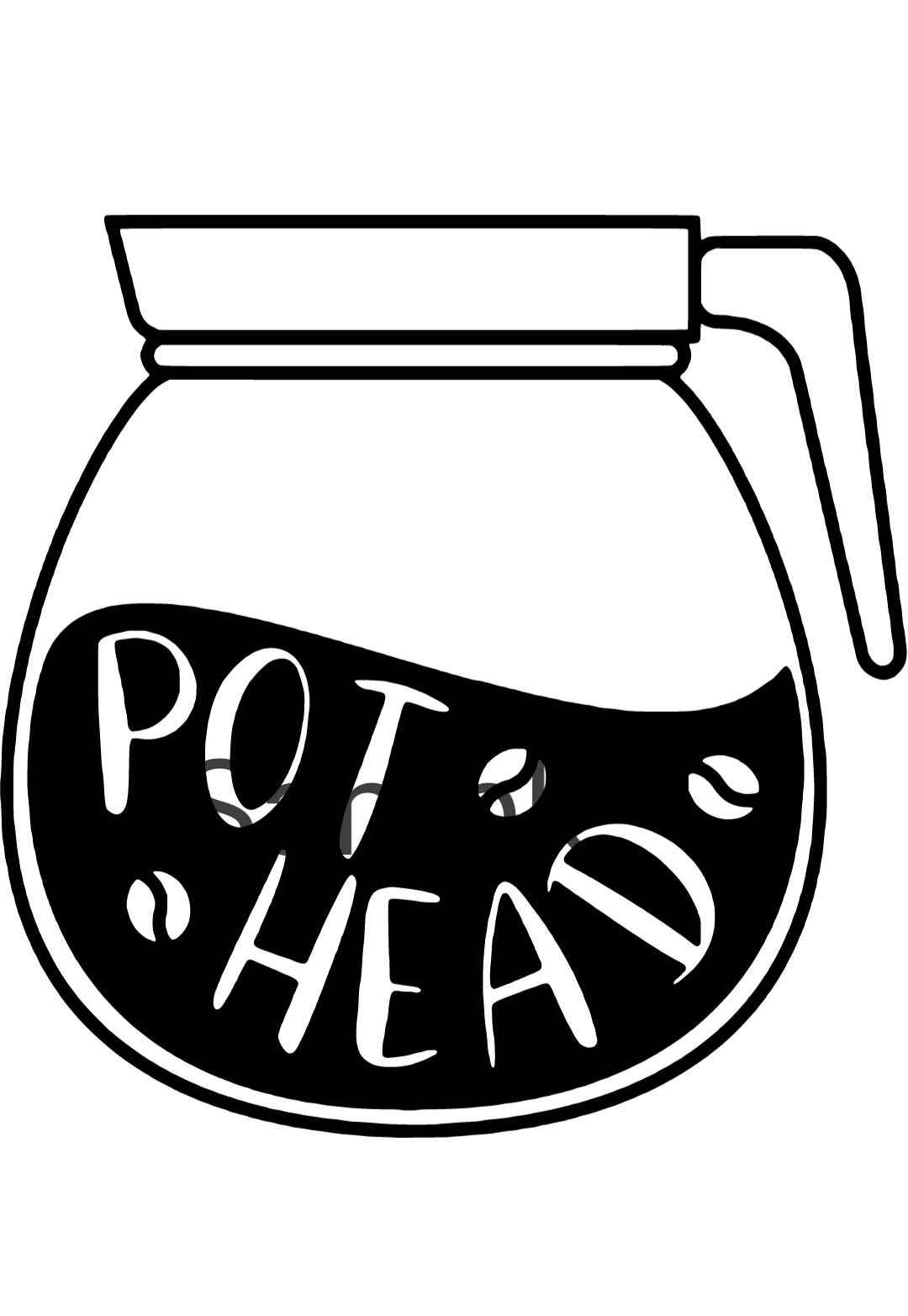 Pot Head Svg, Jpg, Dxf and Png Etsy