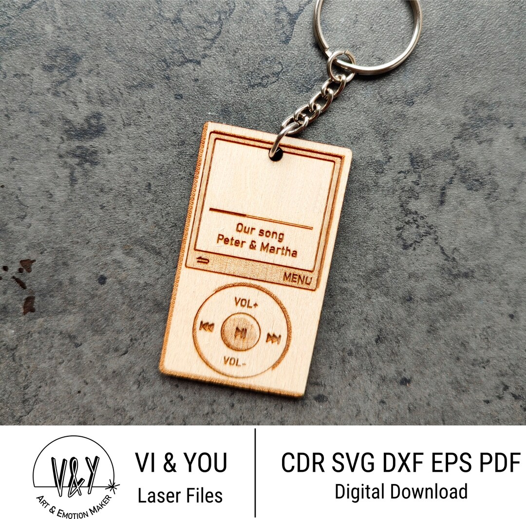 Audio Player Keychain Svg, Audio Tape Key Ring Svg, Key Chain Svg ...