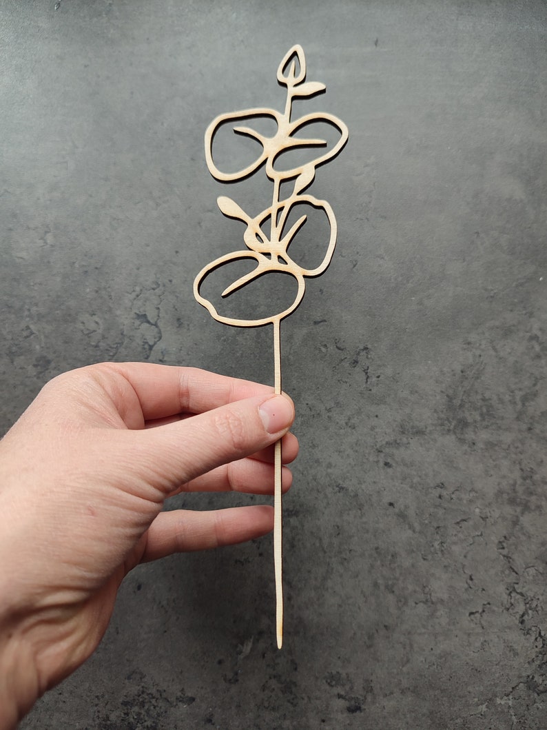 Laser Cut Flowers File for Laser Cutting, Wooden Flowers, Digital