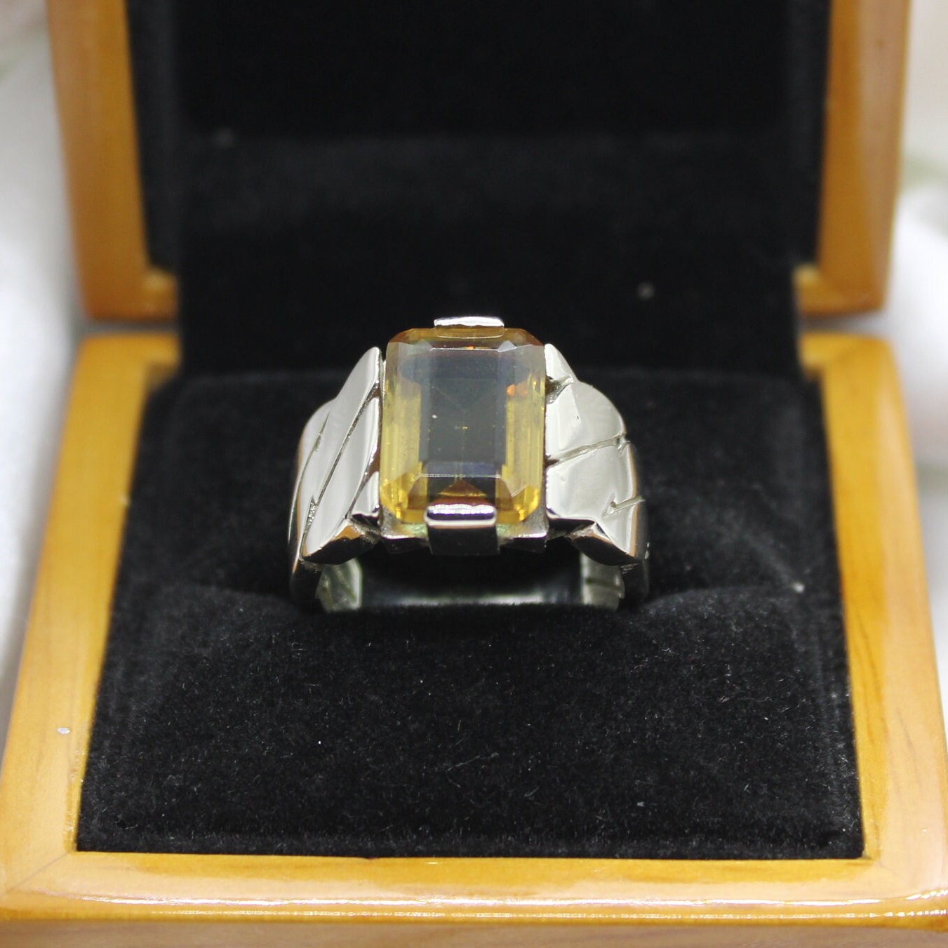 Lab Created Zultanite Color Change Stone Ring, Lab Created Alexandrite