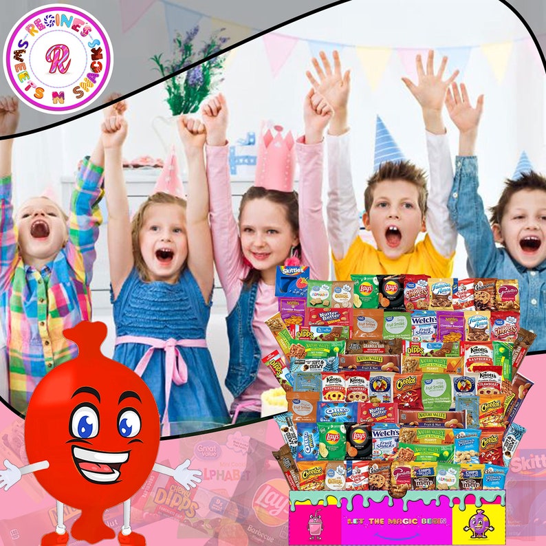 Care Bear Chip Box Candy Mystery Box 90s Snacks Bundle Etsy