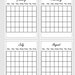 Blank Calendar Printable Printable Calendar Planner Organizer Printable ...