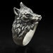 BySilverStone Scandinavian Grizzly Bear Signet Ring - Sterling Silver Animal Head Ring For Men & Women