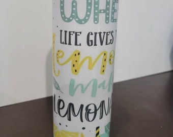 When Life Gives You Lemons Mason Jar Tumbler Etsy When Life Gives You Lemons Mason Jar Tumbler Etsy