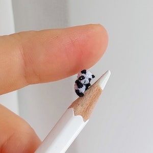 Panda Miniature Crochet Figurine