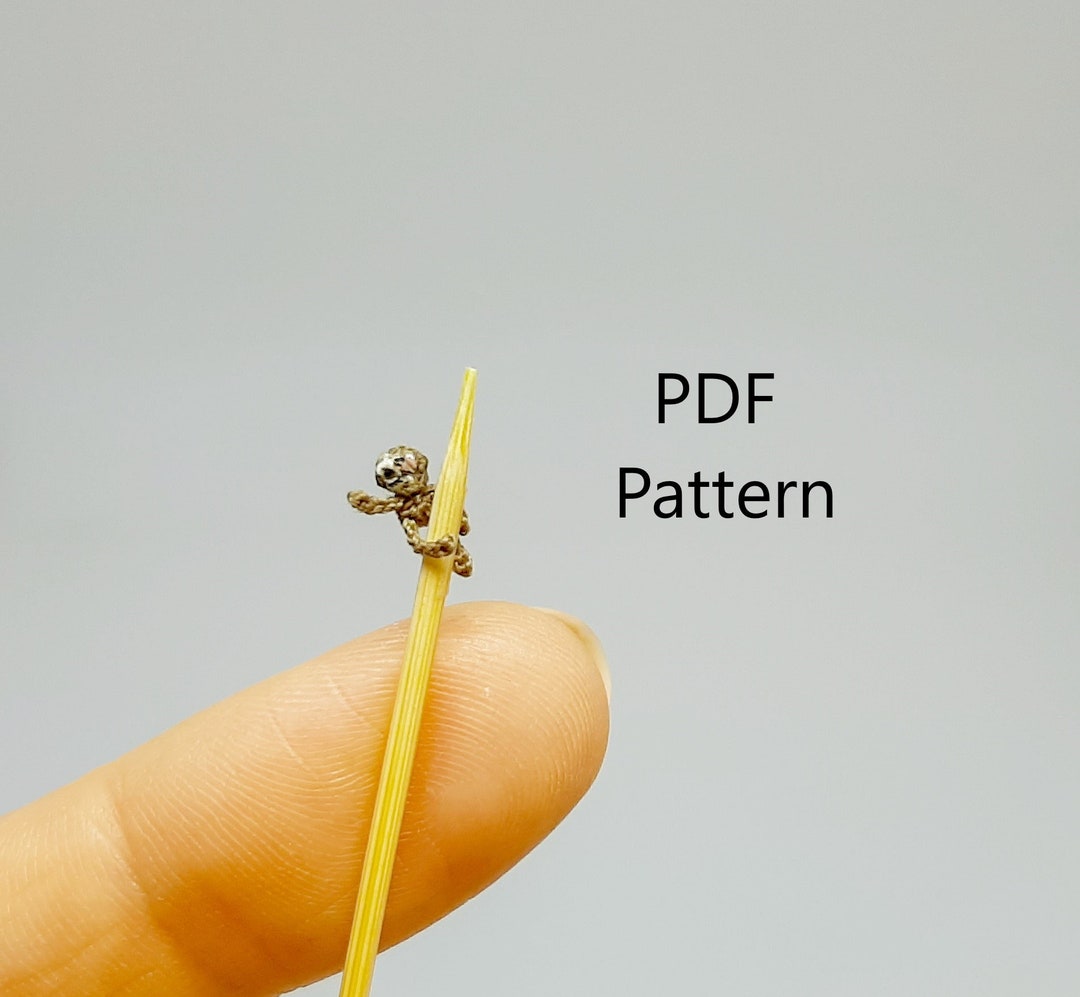 Sloth Micro Bit Sloth Micro Crochet Pattern (PDF Tutorial) - Etsy Australia