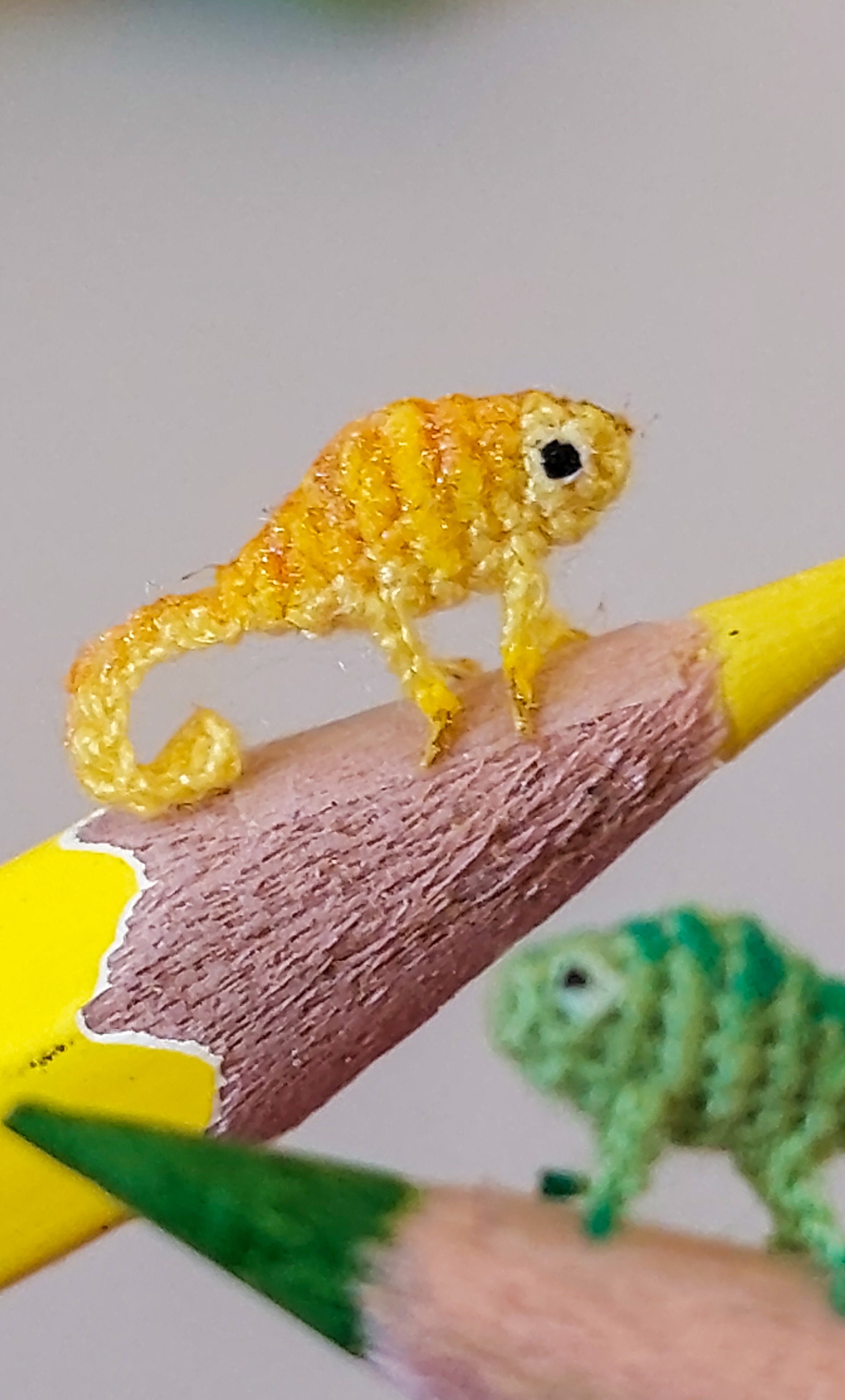 30 Chameleon Crochet Patterns to Stitch for Gifts, Decor, and Playful Amigurumi 34 Chameleon Crochet Pattern. Crochet Chameleon Tutorial. Micro Crochet Chameleon