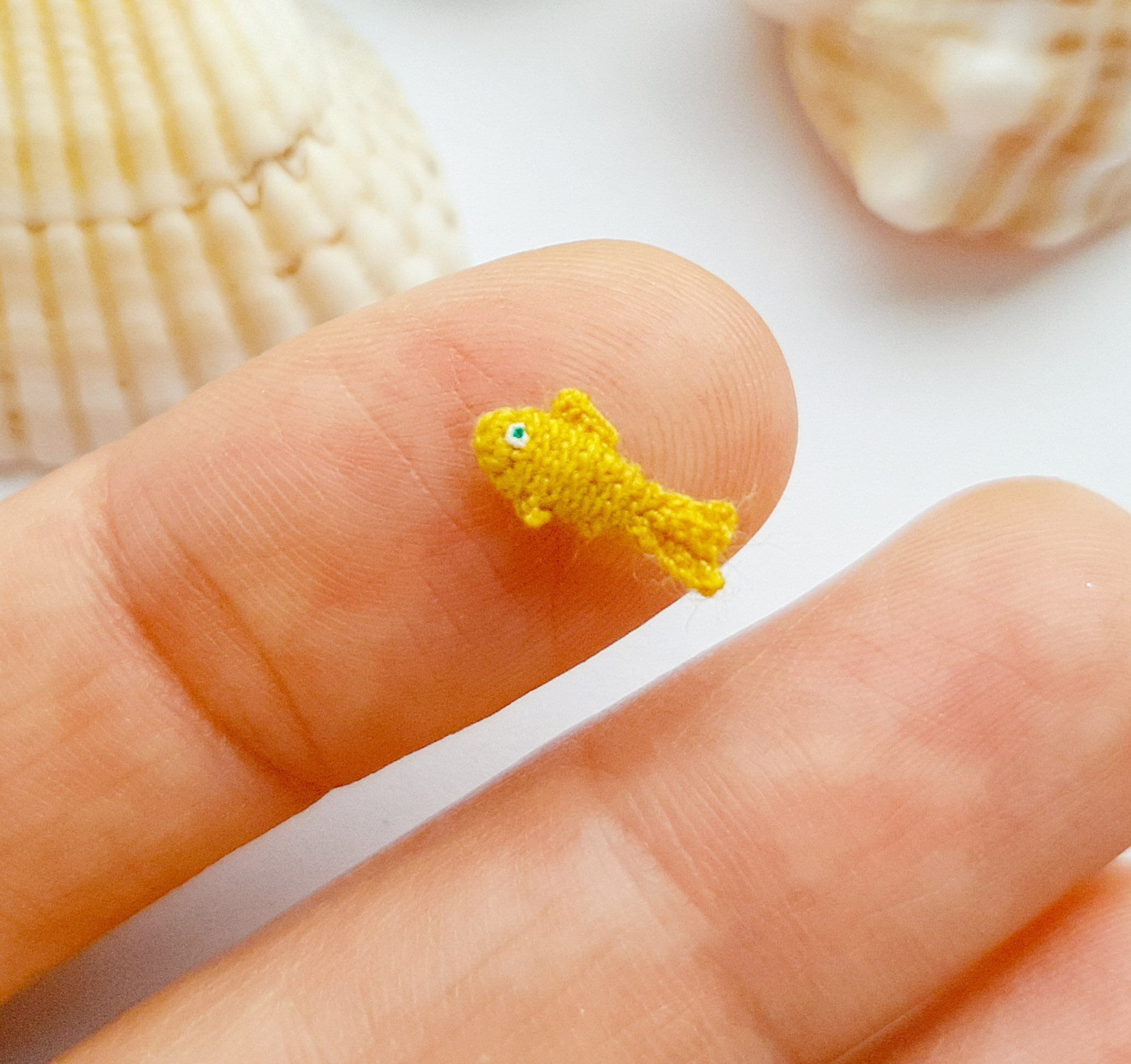 Gold Fish Micro Crochet