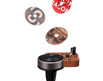 Record Player Turntable Car Air Freshener, Vinyl Air Vent Aromatherapy, Christmas Gift, Birthday Gift