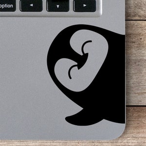 Peeking Penguin Vinyl Decal Sticker, Love Penguins, Animal Decal, Bird Decal, Sticker, Polar Penguin, Die Cut Penguin, Car, Truck, Laptop