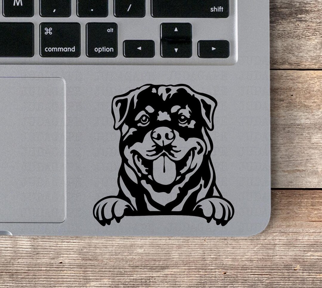 Rottweiler Vinyl Decal | Dog Car Sticker, Laptop Decor - Etsy