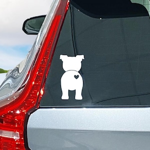 Pitbull Vinyl Aufkleber Aufkleber, Hundemama, Hundeliebhaber, Tierliebhaber, Auto Aufkleber, Fenster Aufkleber, Sticker, Hunde, Haustiere