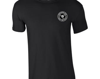 Northern Soul Records Vinyl Record Embroidered Men's T Shirt - Shirt Ska Mod Casual Embroidery