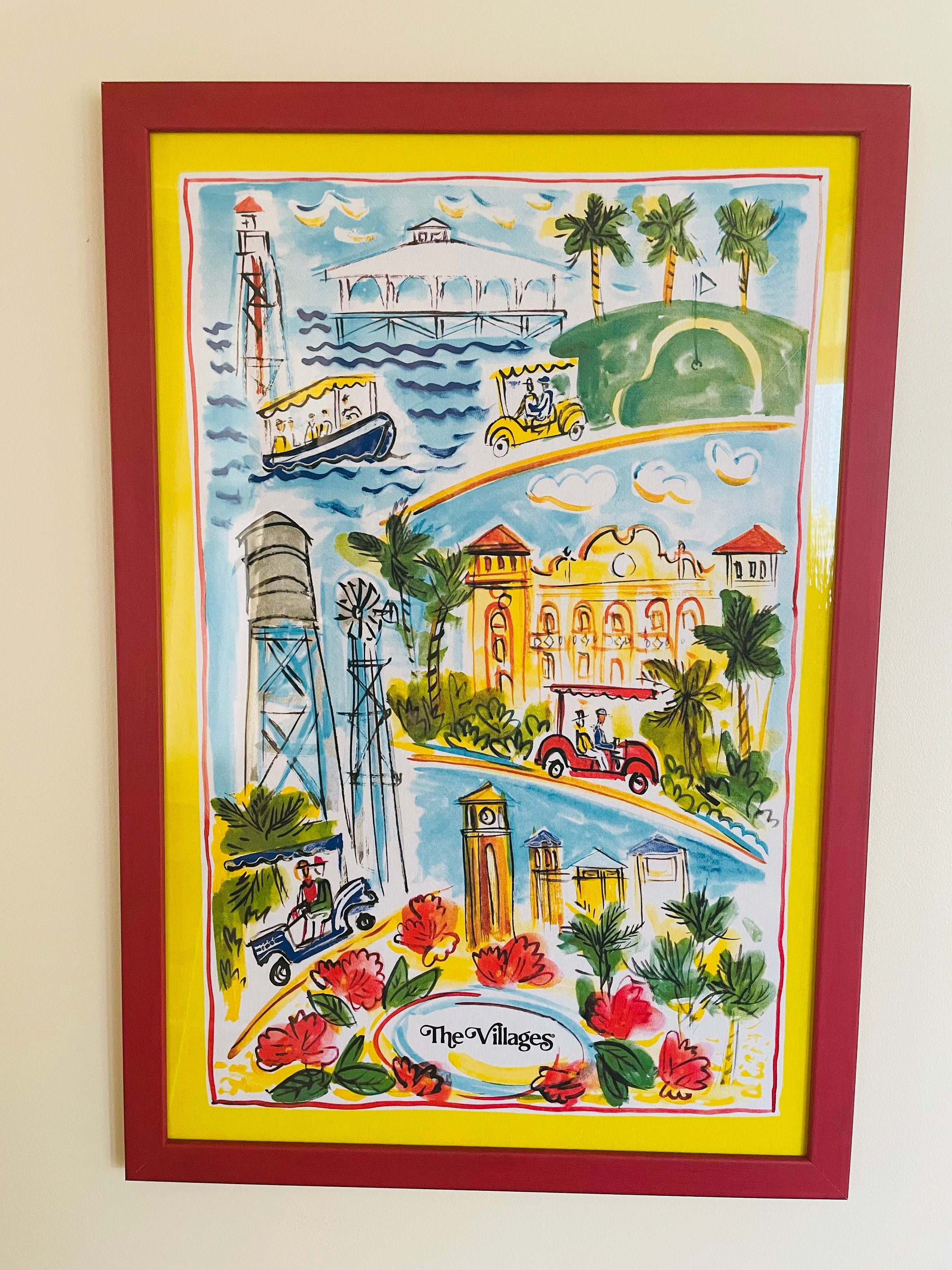 The Villages, Florida All 3 Town Squares Etsy