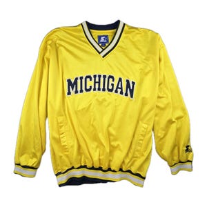 90s ミシガン・ウルヴァリンズ フットボール ジャケット L 90s ミシガン・ウルヴァリンズ フットボール ジャケット L Starter