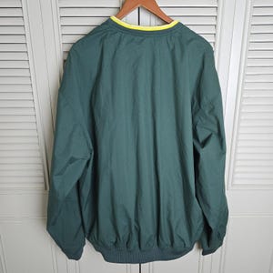 Nike Oregon Ducks Center Swoosh Pullover Windbreaker Jacket Men Sz XXL Y2K image 2
