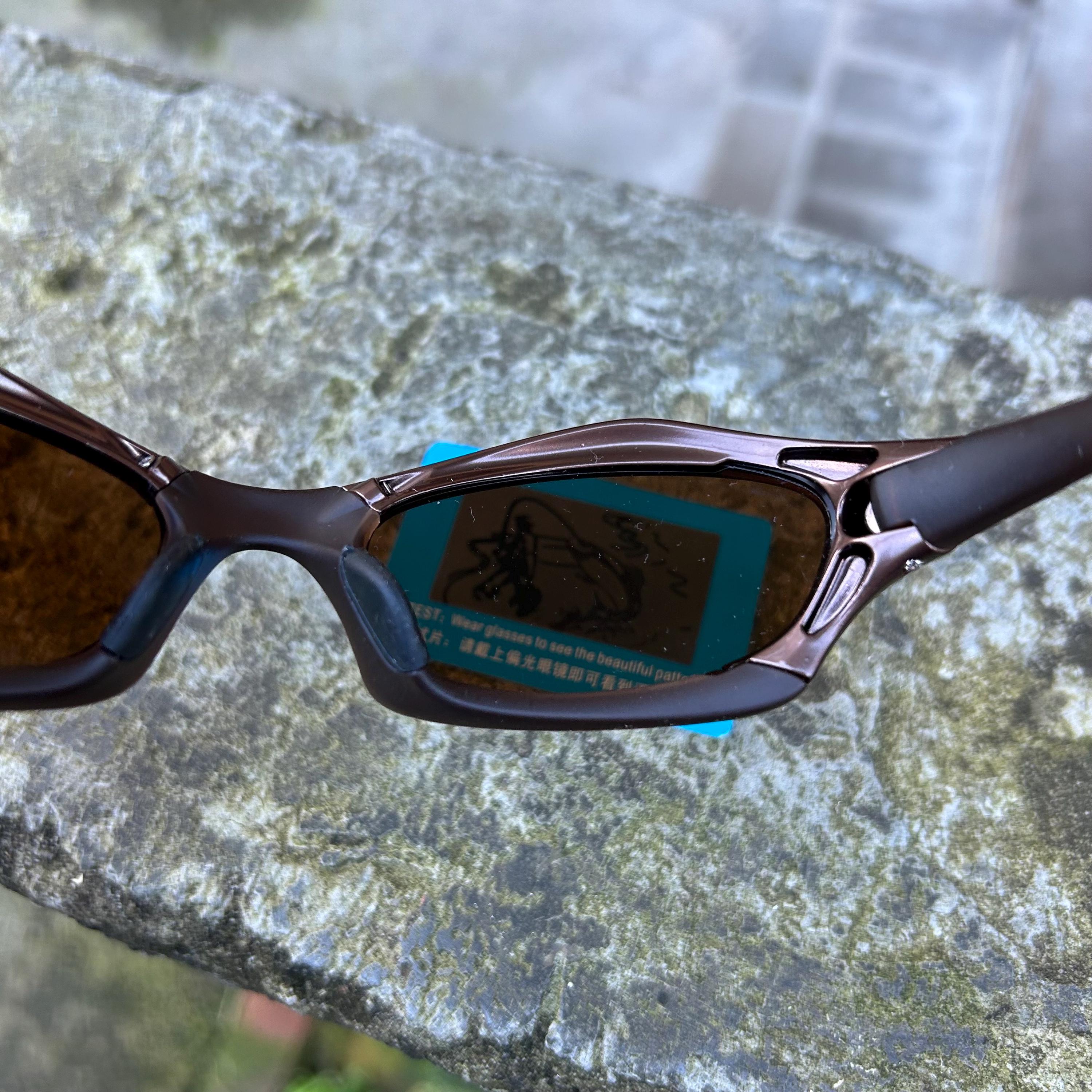 Oakley Splice Vintage Sunglasses Polarized Cycling Gorpcore