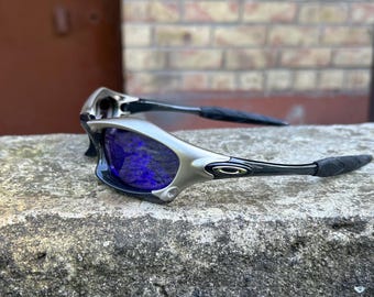 Солнцезащитные очки Oakley Splice Black X Metal Vintage Y2K