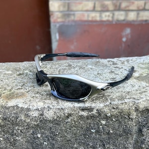 Óculos de sol vintage Oakley Splice polarizados para ciclismo Gorpcore ao ar livre estilosos