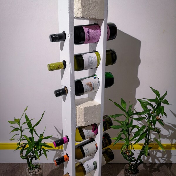 Wooden Wine Rack Etsy