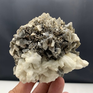 Feldspar Attached With Albite, Feldspar Specimen, 289.99 gram, Crystal Healing, Albite
